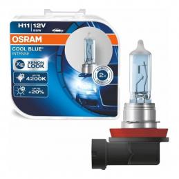 Лампа H11 OSRAM 64211CBI-HCB 55W 12V PGJ19-2,COOL BLUE INTENSE DUOBOX(2 шт.блистер)